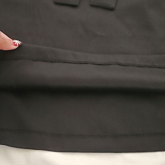 H&M Bow-Front Sleeveless Mini Dress Black Small - Picture 11 of 16